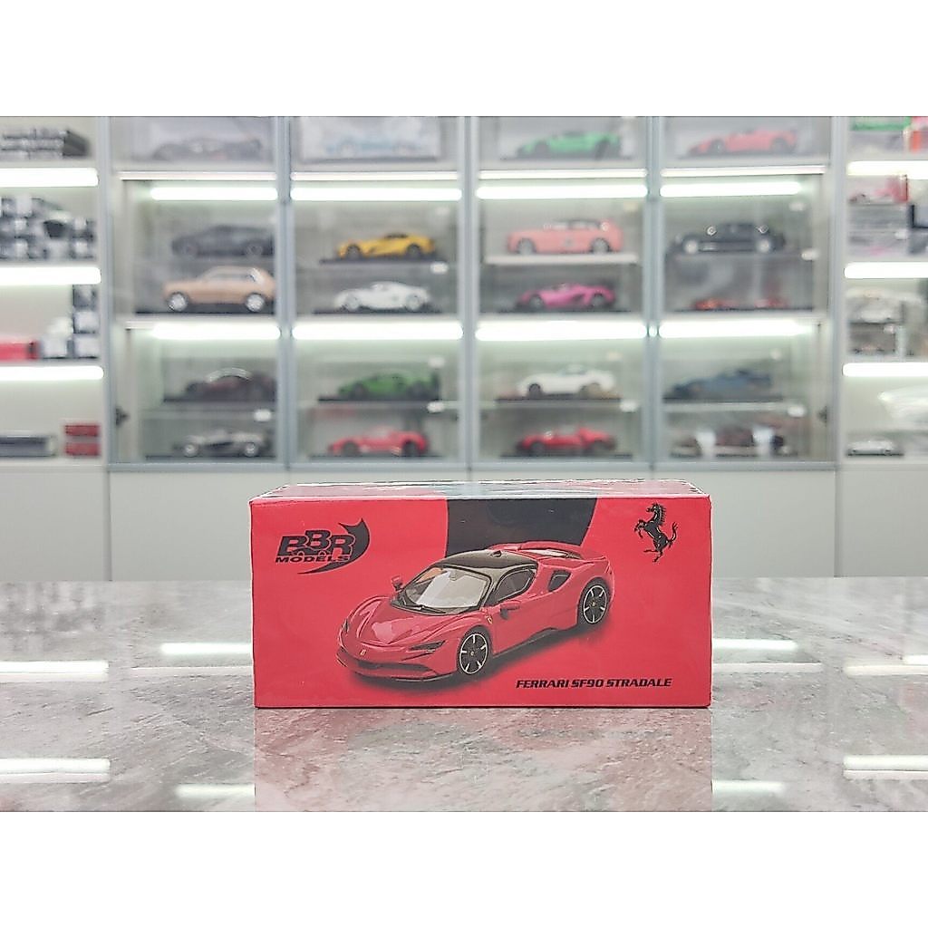 [คลังสินค้าพร้อม 1] BBR 1/64 Ferrari SF90 Racing Red BBRFER64030