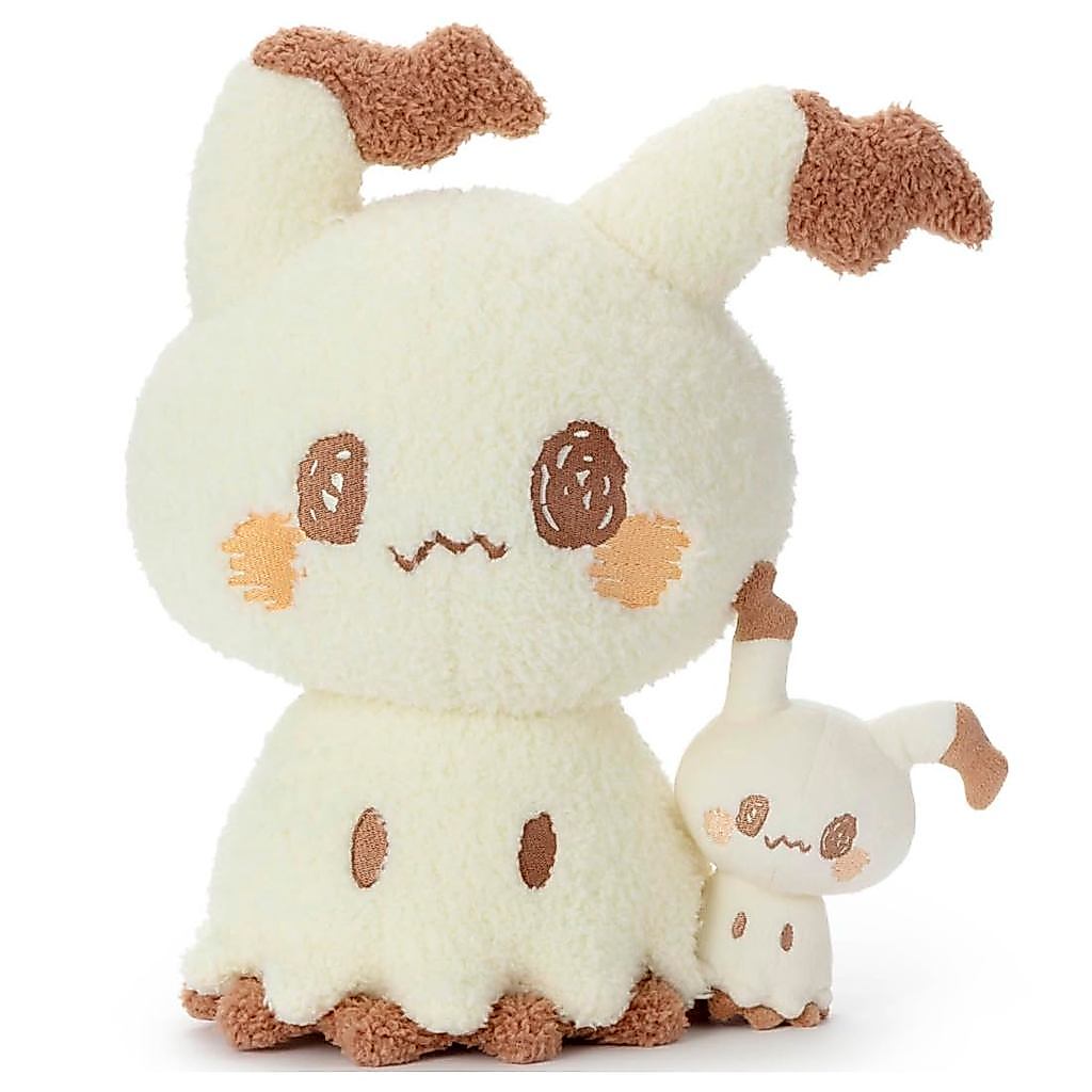Pokémon PokePeace Plush Toy (Together with Plush Toy Version) Mimikyu Plush Toy, Height: Approx. 37c