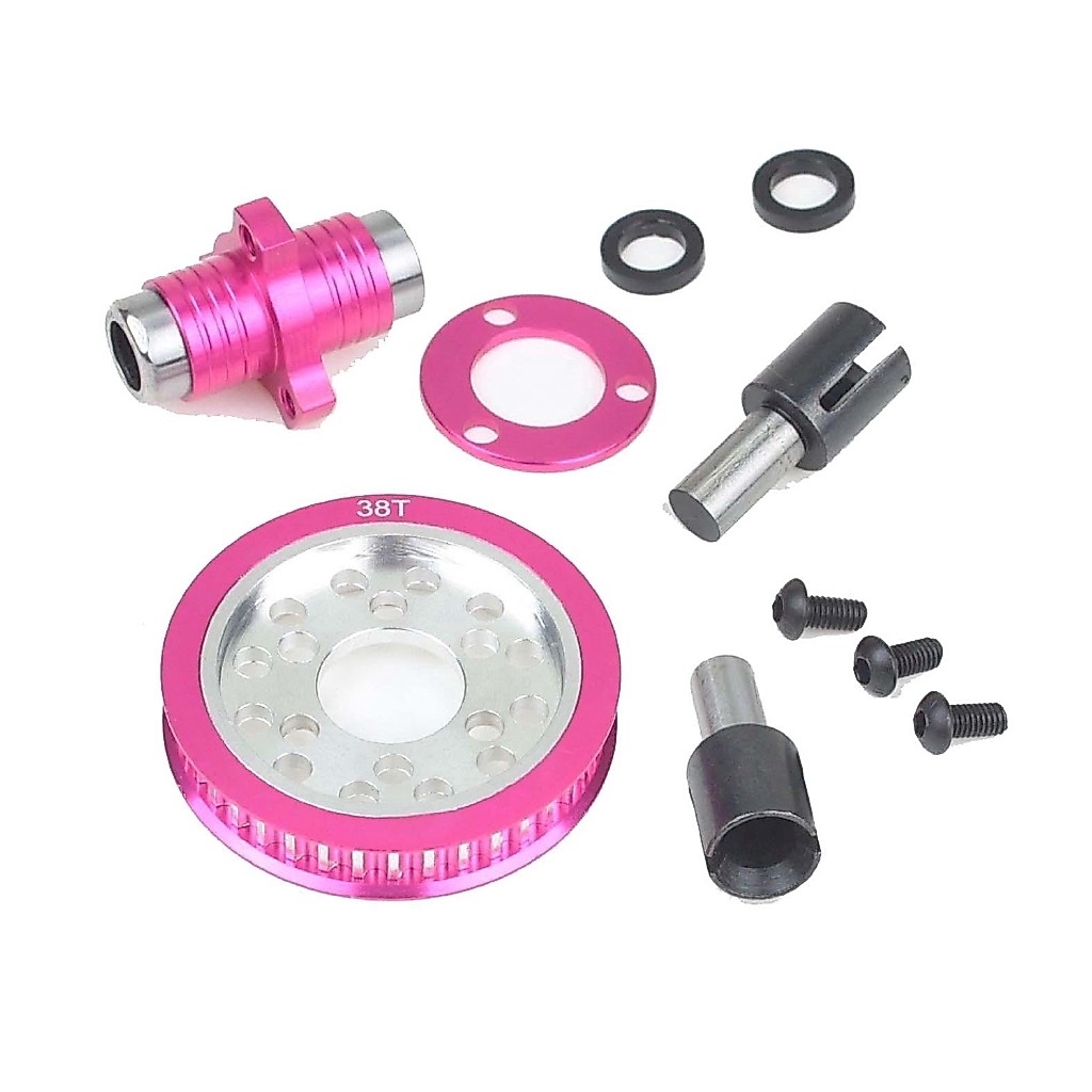 อลูมิเนียมด้านหน้า One Way Tube สําหรับ 3Racing Sakura D3 CS D4 Sport Drift SAK-D324/PK