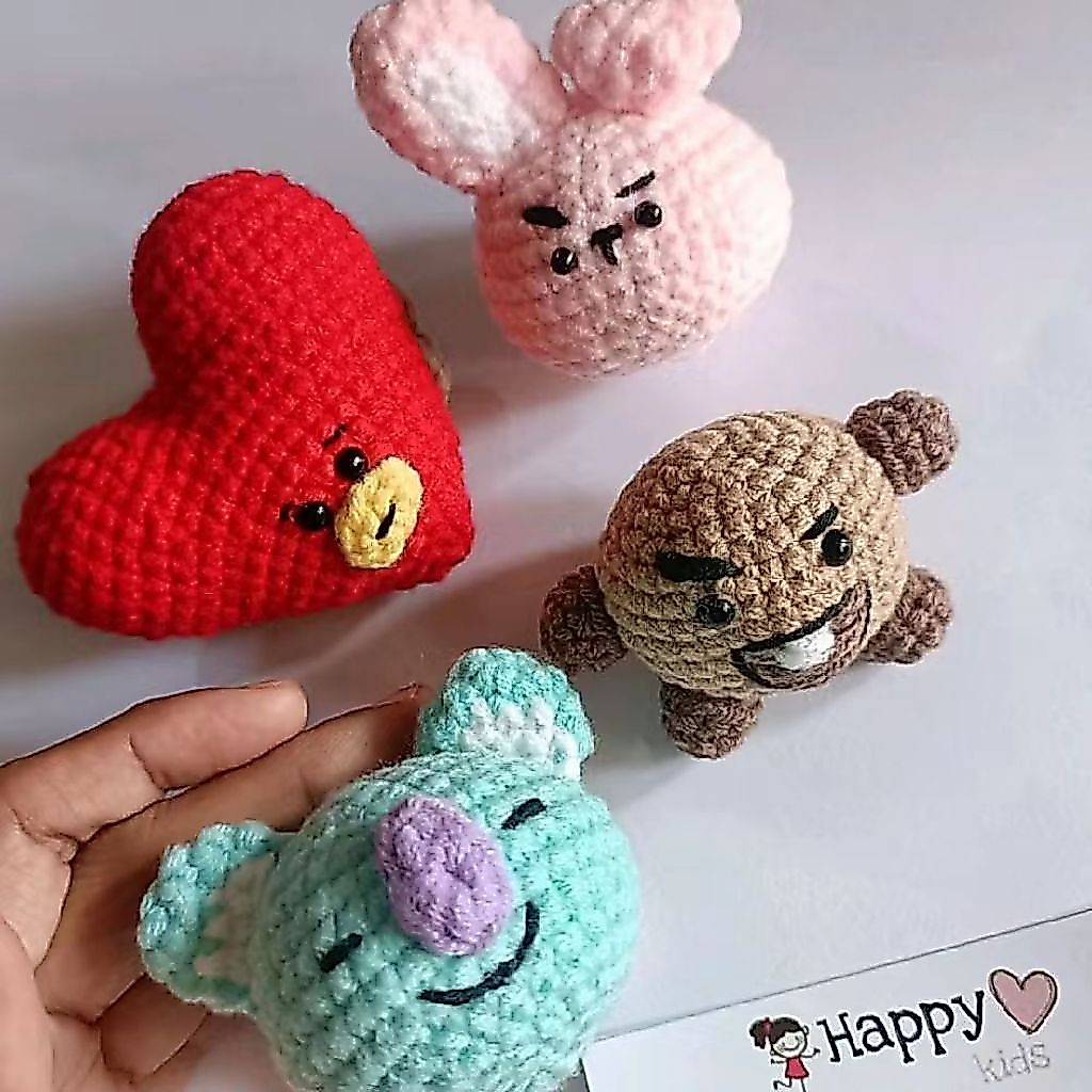 GANTUNGAN Bts Arirang Amigurumi Bagcharm | ที่แขวนกระเป๋า BTS