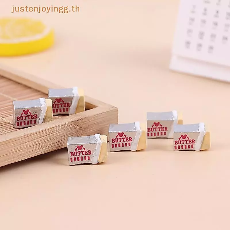 JJTH ชุดของเล่นจำลองอาหารเนยและขนมปัง 6 ชิ้น - รูปที่ 1
