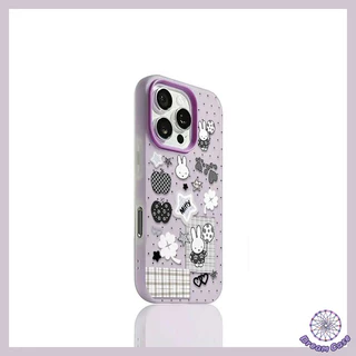 เคส 2in1 Miffy สติกเกอร์ป้องกันฮิต Redmi 15 14C 15C A5 A3 A1 13C 13 9A 9 10C 10 12C 12 Note 12 9 10 11 11s 14 13 Pro