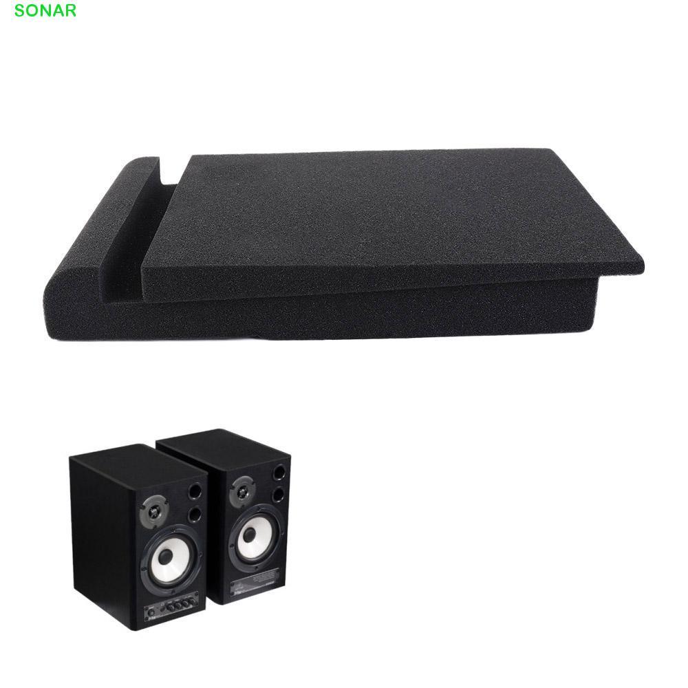 SONAR ลําโพงฟองน้ํากันกระแทกเดสก์ท็อปป้องกันการกระแทก 1 ชุดลําโพงซับวูฟเฟอร์แผงแยกลําโพงอะคูสติกโฟม