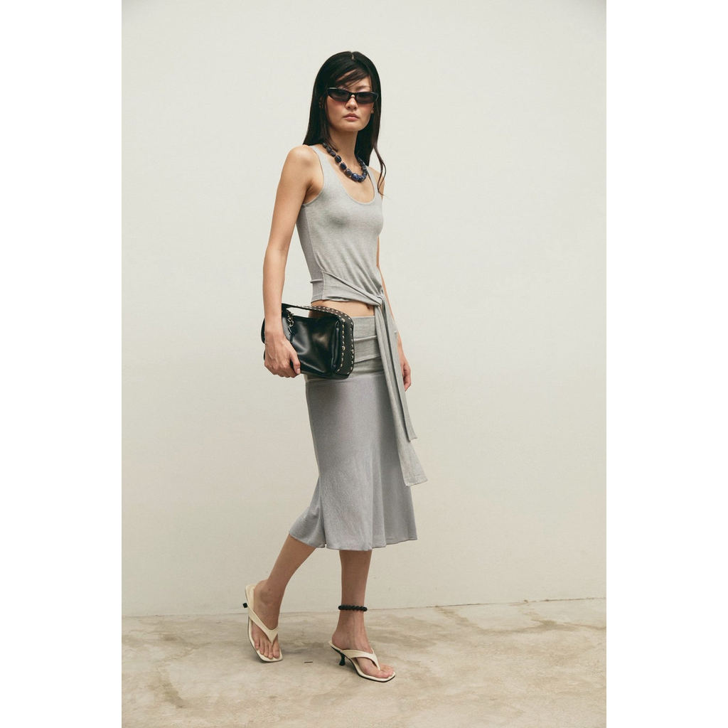Piccoro - Laguna Layered Midi กระโปรงผ้าสองเลเยอร์