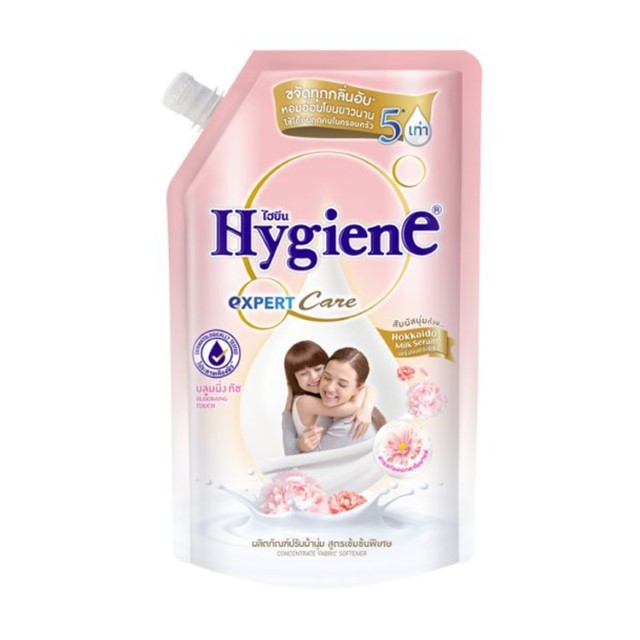 ไฮยีน น้ำยาปรับผ้านุ่มบลูมมิ่งทัช Hygiene Blooming Touch 480ml.