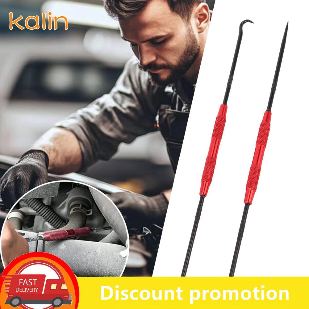 Kalin-th Kalin-th ViaGasaFamido ซีลน้ำมัน Pick Hook ชุด 4 รูปร่าง 210 มม.เหล็กชุบแข็งเครื่องมือยานยน