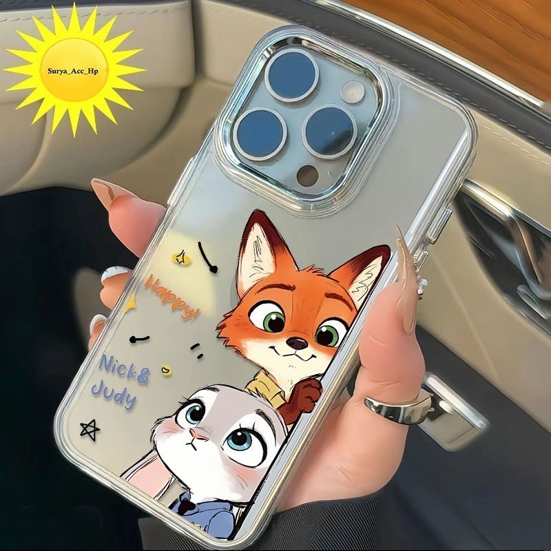 Soft Case Hot News Zootopias Military Drop Clear สําหรับ Vivo T5 T5 Pro Y05 Y11d -Bcc