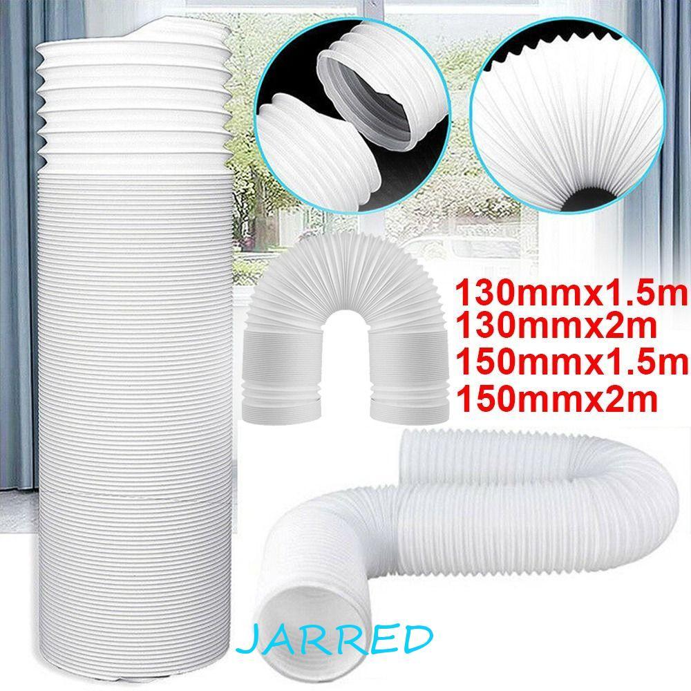 JARRED 130/150 มม.ท่อขยาย, Universal PP Telescopic Air Conditioner ท่อไอเสีย,ยาวพิเศษขยายท่อ Vent ทนทานสําหรับเครื่องปรับอากาศเคลื่อนที่