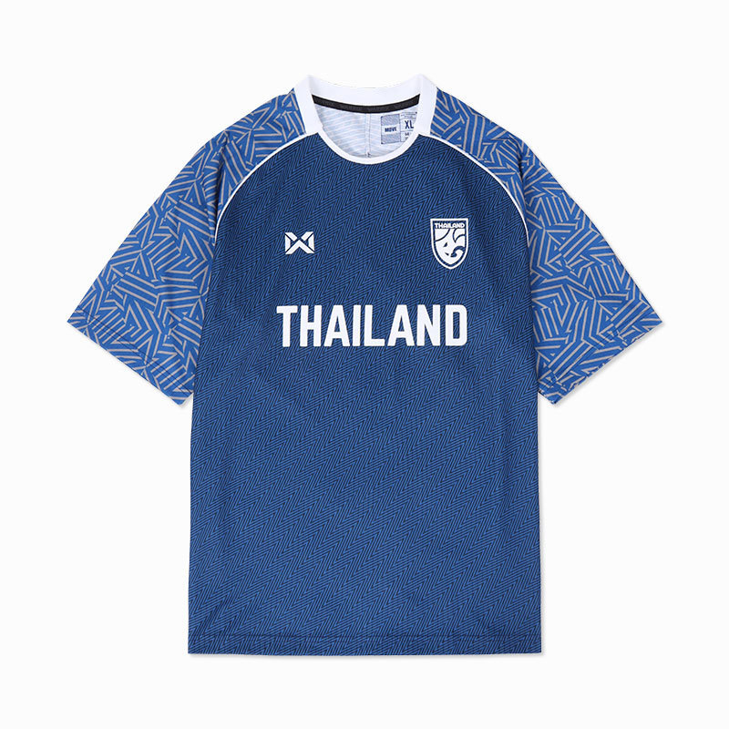 คำแนะนำยอดนิยม เสื้อยืด 3 มิติ WARRIX เสื้อฟุตบอลโอเวอร์ไซส์แขนสั้น Oversize Jersey New Chapter (WA-251FBATH10) XS-5XL