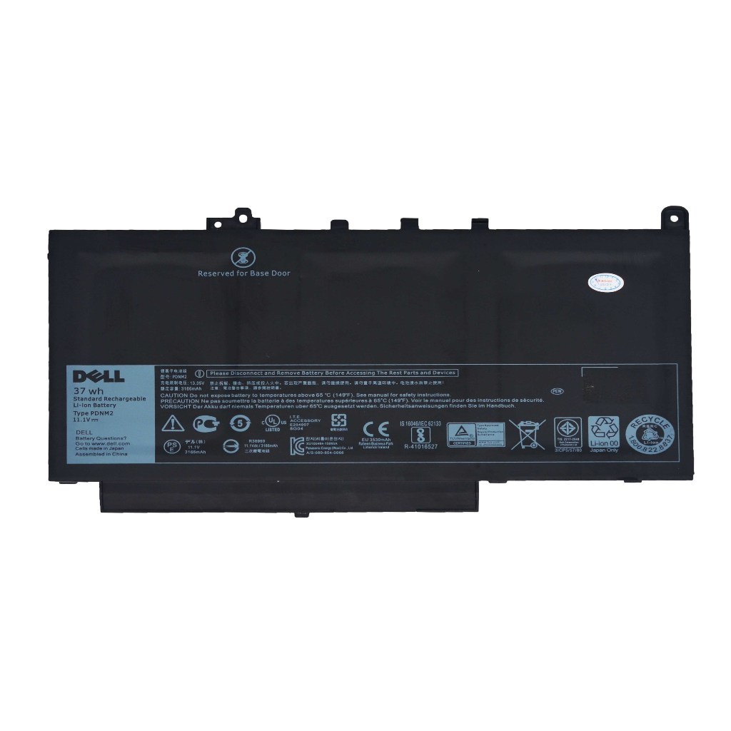 ฟรี ไขควง เดล แบตเตอรี่ PDNM2 (สำหรับ Latitude E7270 E7470 Series) Battery Notebook