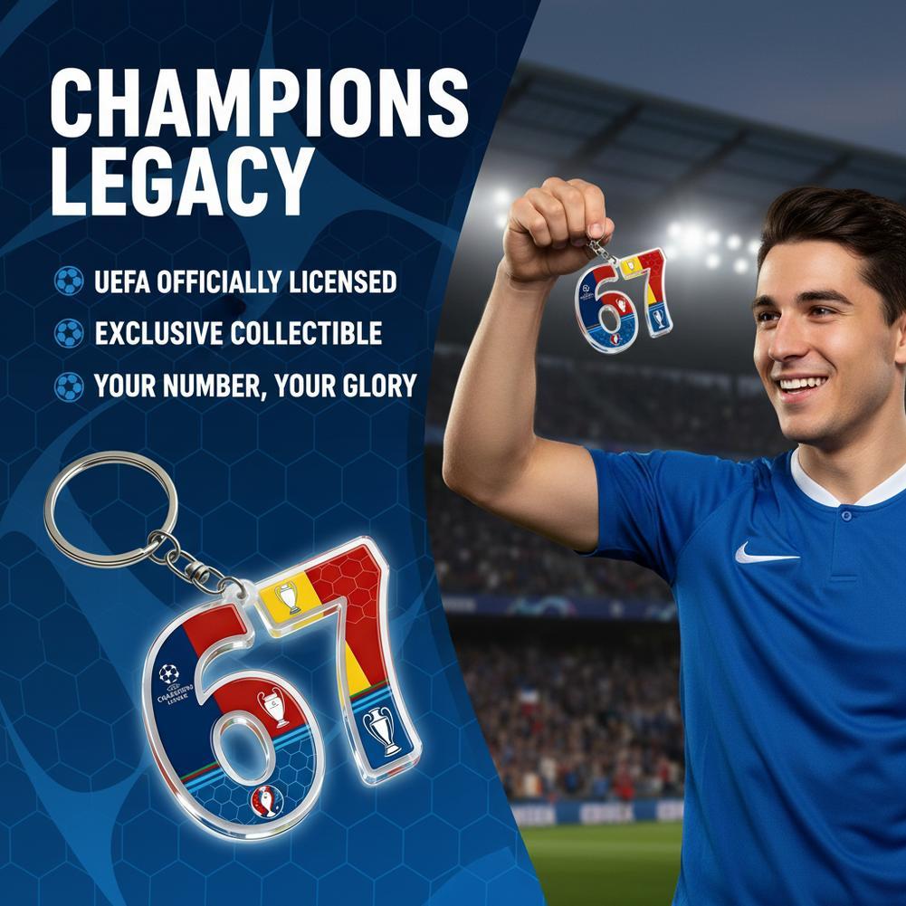 FIFA World Cup 2026 อะคริลิคพวงกุญแจแบน 2D Trophy จี้กระเป๋า Charm สําหรับแฟนของขวัญ V3S1