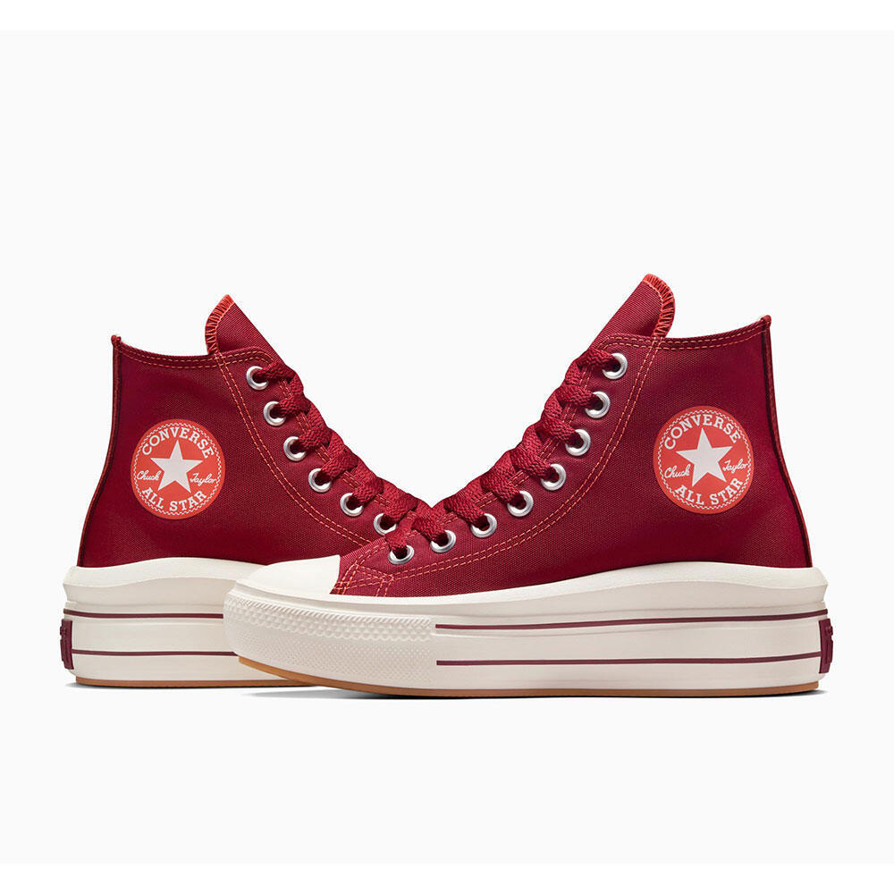 CONVERSE รองเท้า CTAS MOVE ARCHIVAL ATHLETICS HI RED รูปที่ 4