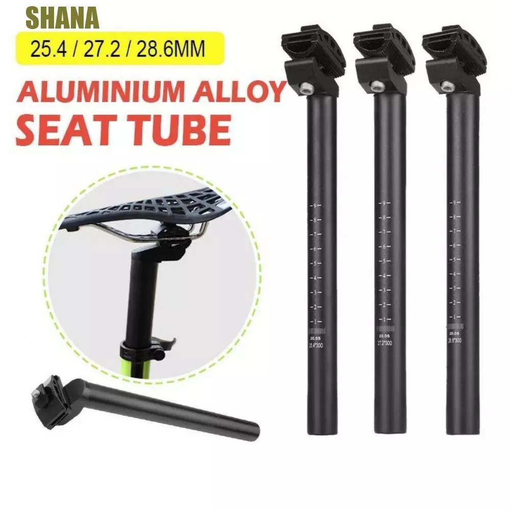 SHANA หลักอานจักรยาน, อลูมิเนียมอัลลอยด์ 25.4/27.2/28.6/31.6 มม.MTB Seat Tube, คุณภาพสูง Integrate Design ติดตั้งง่าย Superlight Road Bike Seatpost จักรยานพับ