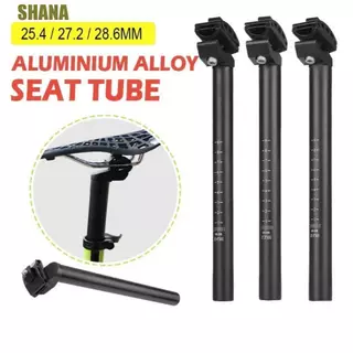 SHANA หลักอานจักรยาน, อลูมิเนียมอัลลอยด์ 25.4/27.2/28.6/31.6 มม.MTB Seat Tube, คุณภาพสูง Integrate Design ติดตั้งง่าย Superlight Road Bike Seatpost จักรยานพับ