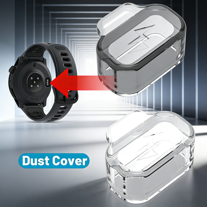 5-10 ชิ้น Anti Plug Cap สําหรับ Coros Vertix Pace Pro 4 3 2 2s Nomad สมาร์ทนาฬิกาชาร์จพอร์ตซิลิโคนสําหรับ Coros Apex 4 2 Pro 46 มม.42 มม.TPU ฝุ่นปลั๊กนุ่มฝุ่นแพ็ค