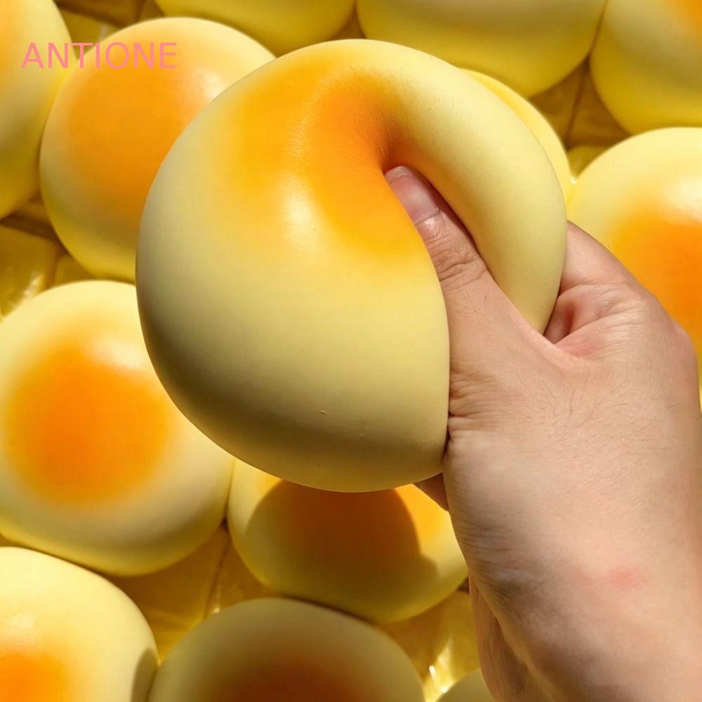 ANTIONE ขนมปังนมของเล่นบีบ,มือผ่อนคลายนุ่ม Calming ขนมปังฮาวาย Squishy, ของขวัญเด็ก Sticky Slow Rising จําลองช้า Rebound ของเล่น Party Favor