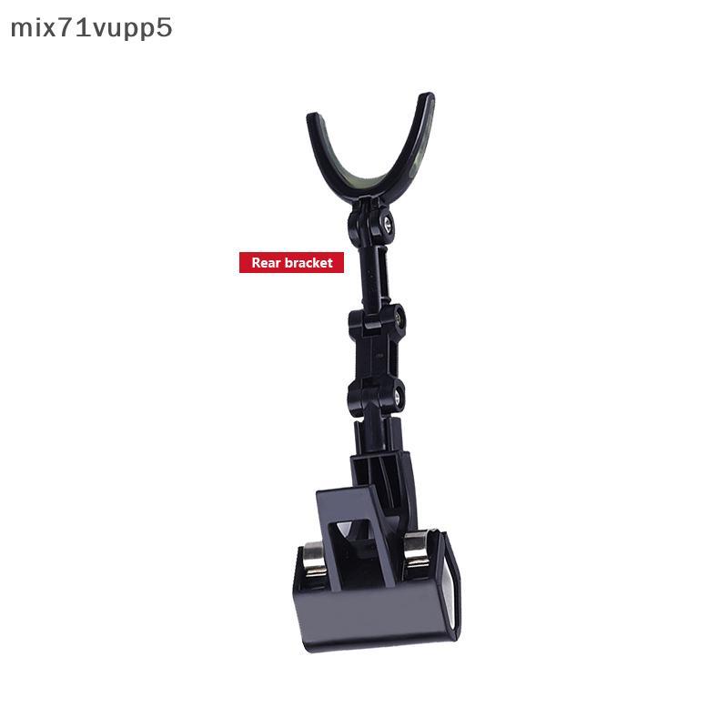 Mix71vu ที่พักคันเบ็ดตกปลา2ชิ้น, ตัวยึดคันเบ็ดหมุนได้360องศาแท่นวางคันเบ็ดตกปลาแพสะพานกันลื่นเรืองแส