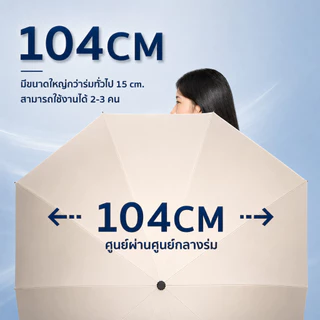ร่มพับอัตโนมัติ ร่ม ร่มกันแดด กันฝน UV พกพาสะดวก ระบบเปิด-ปิดออโต้ เหมาะสำหรับทั้งวันแดดจัดและวันฝนตก