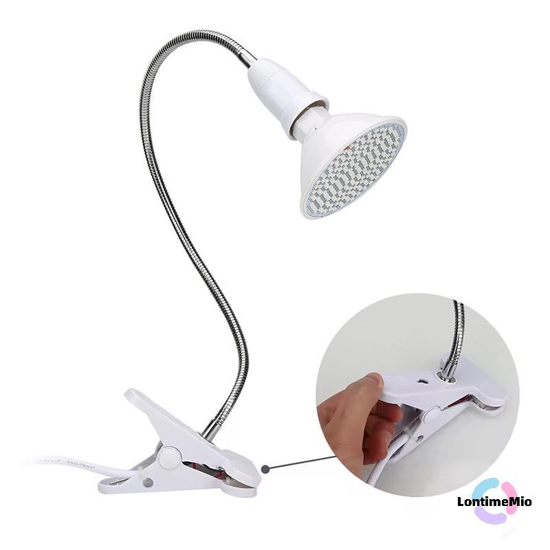 LontimeMio] หลอดไฟบําบัดแสงสีแดงพร้อมคลิปโคมไฟ LED 660nm สีแดงและ 850nm ใกล้อุปกรณ์บําบัดอินฟราเรดสํ