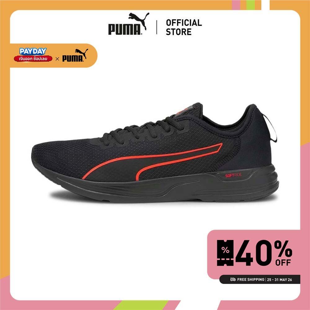PUMA RUNNING - รองเท้าวิ่ง Accent สีดำ  19551502