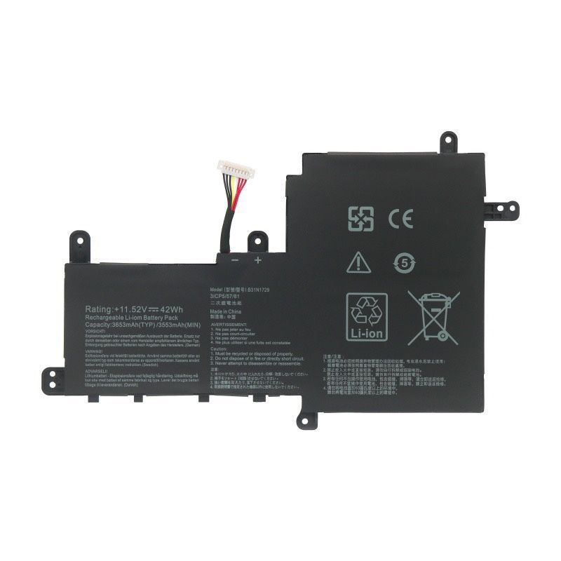 เหมาะสําหรับ AUSU Asus Lingyao S2 รุ่น S5300U/F คอมพิวเตอร์ S15 S530U X530F แบตเตอรี่ B31N1729