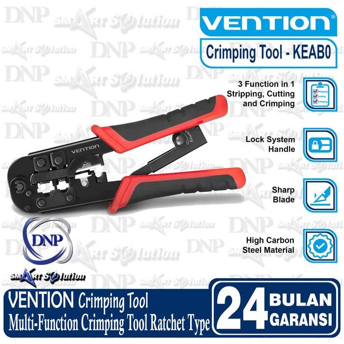 Vention Crimping Tool LAN Network Cable 6P 8P RJ45 RJ11 - KEAB0