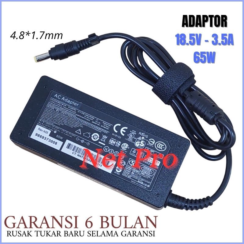 HP 500 510 520 Compaq CQ510 V3500 V3000 อะแดปเตอร์ชาร์จแล็ปท็อป -NPRO