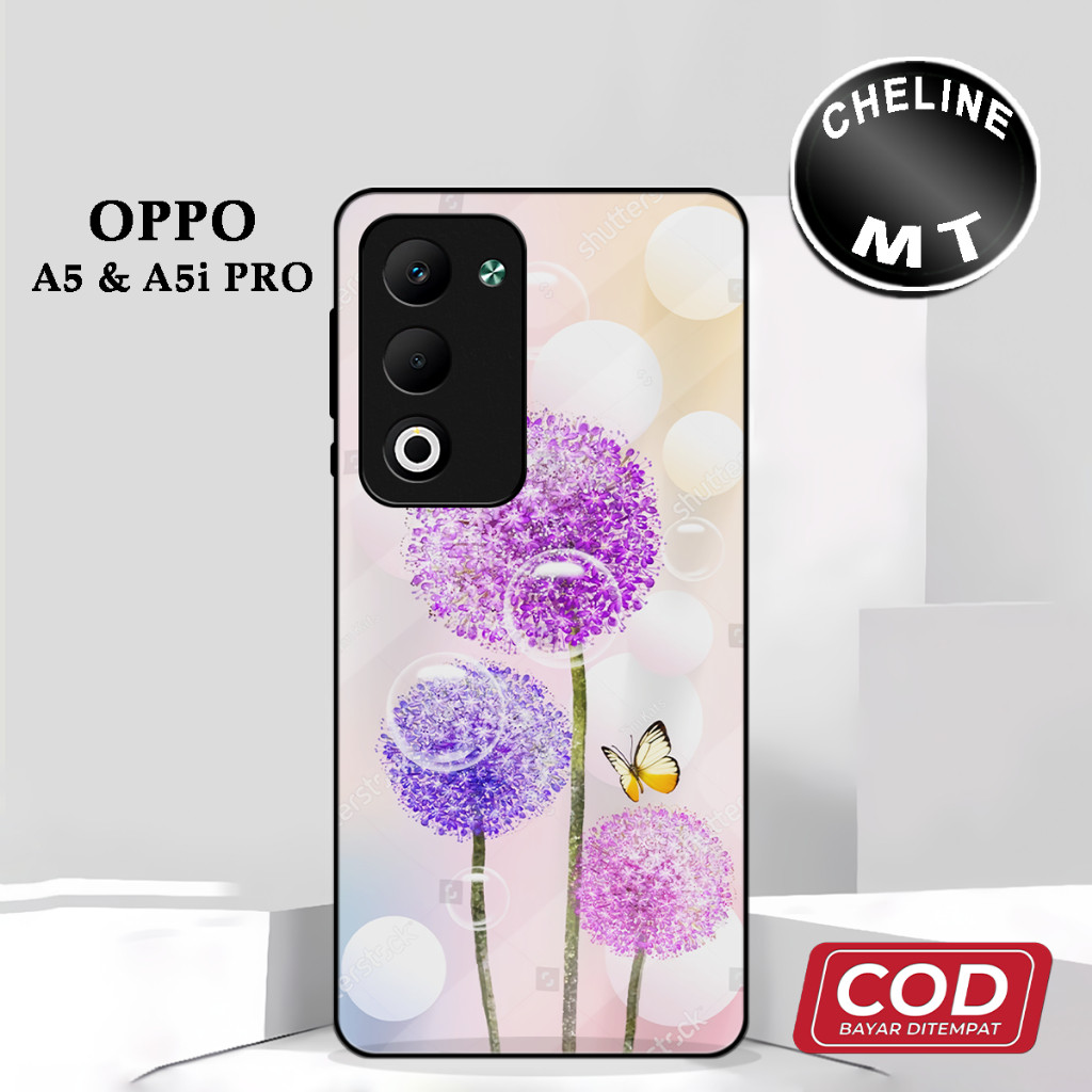 ( DD 26 ) เคส Sofcase Glossy สําหรับ Oppo A5 l oppo A5i PRO l Anime Motif l บทคัดย่อ l น่ารัก l Kesi