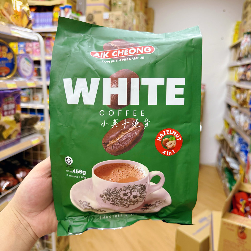 ฮ่องกงมาเลเซีย Yichang Old Street Hazelnut White Coffee-Mandarin Duck Fragrant Milk Tea (4 in 1) 456
