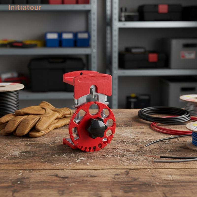 [Initiatour] 5/10 de Handheld Copper Wire Stripper Fast Cable Stripper Wire Stripper คีมมือถือ Wire 