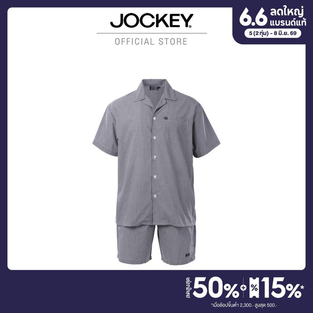 JOCKEY UNDERWEAR ชุดนอน ESSENTIAL รุ่น KU JK0007SST SHORT SLEEVE/SHORTS