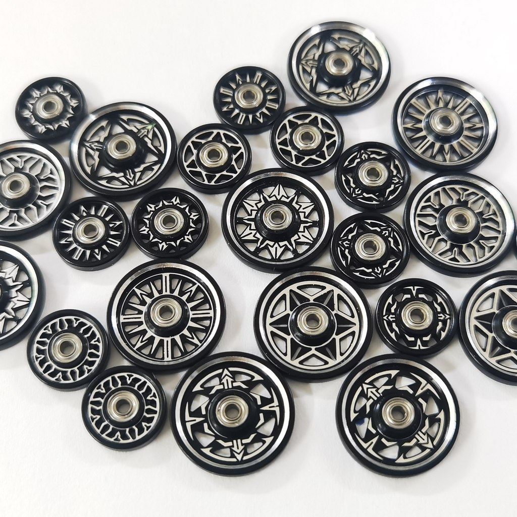 [R Model] TAMIYA Rollers TAMIYA Mini Four-Wheel Drive 15464 Anode 15398 Dyeing 15437CNC Guide Wheel