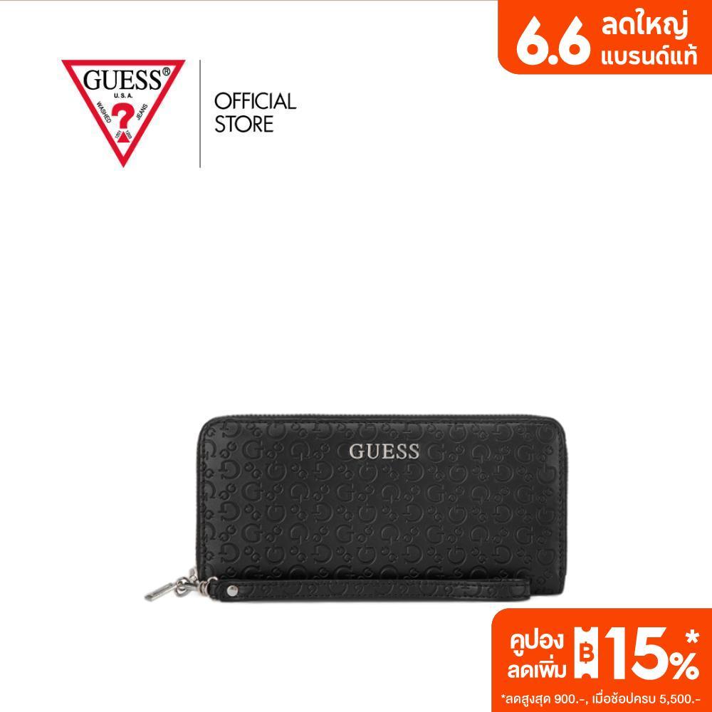 GUESS กระเป๋า รุ่น E3113146 REMY SLG LARGE ZIP AROUND