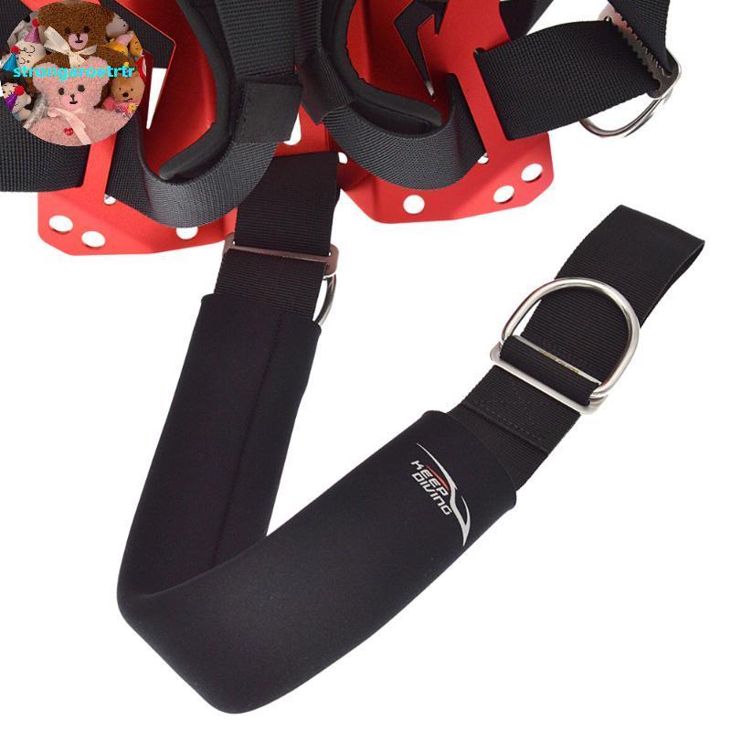 Strongaroettr Scubas ดําน้ํา Crotch สายคล้อง Webbing Soft Pad สําหรับ BCD Drysuit Harness Crotch สาย