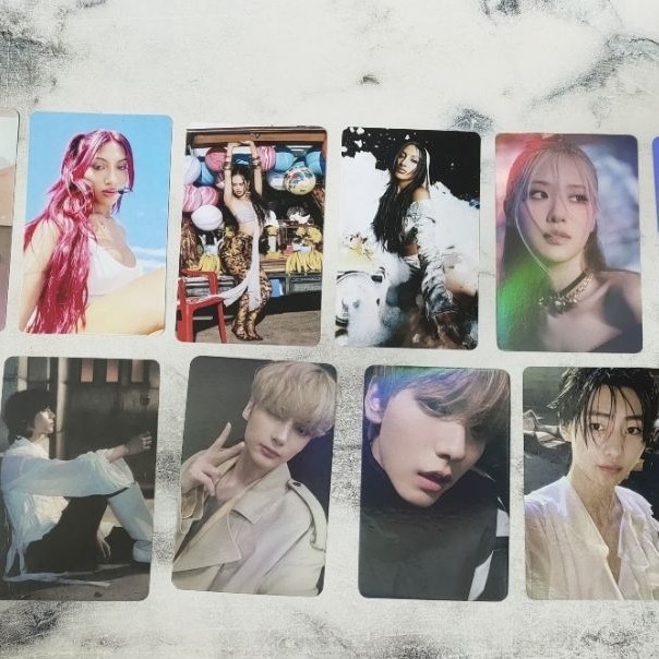 REPLIKA Unofficial Photocard Replica Kpop Mix Group Heart2hearts IVE BabyM0nster K4tseye TXT Blackp1