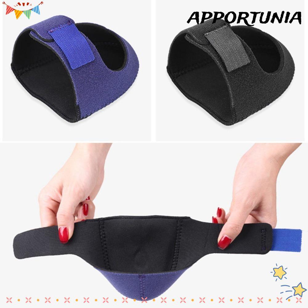 APPORTUNIA Fasciitis Heel Pads, Thin Heel Spur Gel Heel Cups Gel Heel Pad, Pain Relief for Aching fo