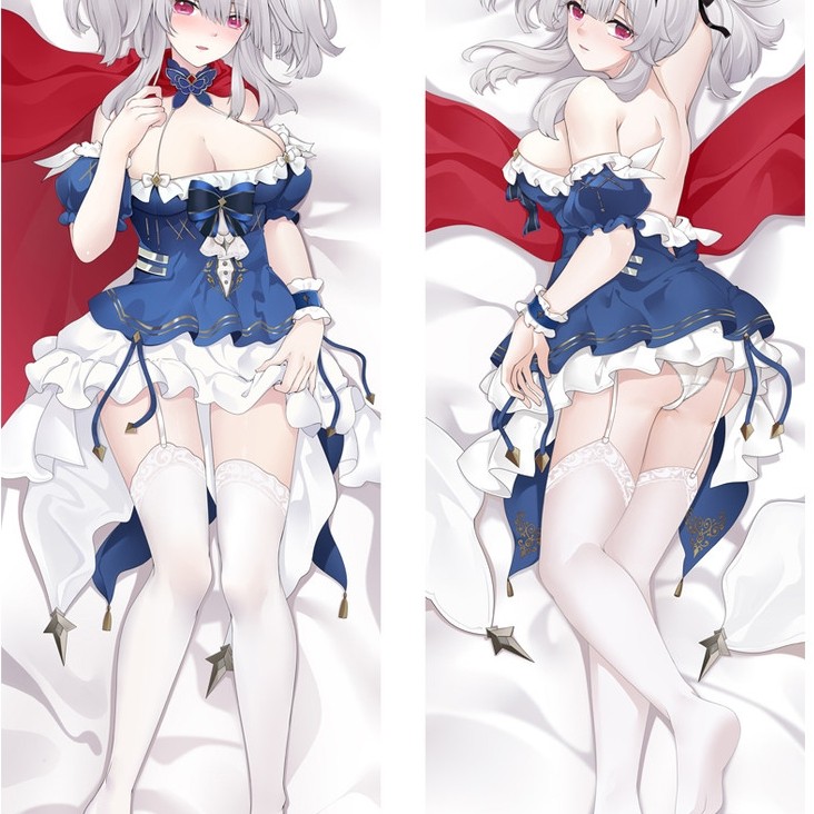 Azur Anime Lane MNF Joffre คอสเพลย์ Dakimakura Hing Body หมอนญี่ปุ่น Otaku เบาะรองนั่งของขวัญ