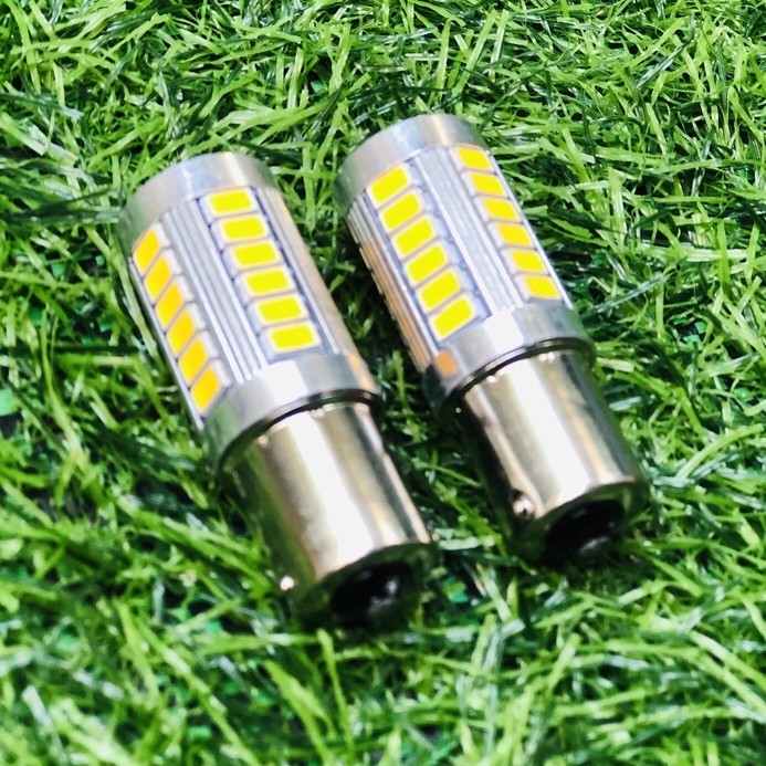 ไฟเลี้ยว LED เบรค เดย์ไลท์ ไฟถอยหลังสําหรับรถยนต์และรถมอเตอร์ไซด์ 33 หลอด 1156, 1157, P21w12v, P21/5