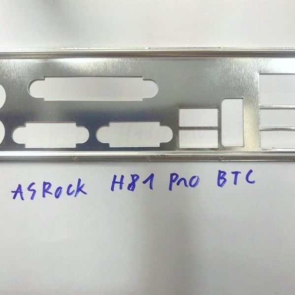 FE บล็อกหลัก ASROCK H81 PRO BTC (โล่โรลเลอร์ IO: 76)