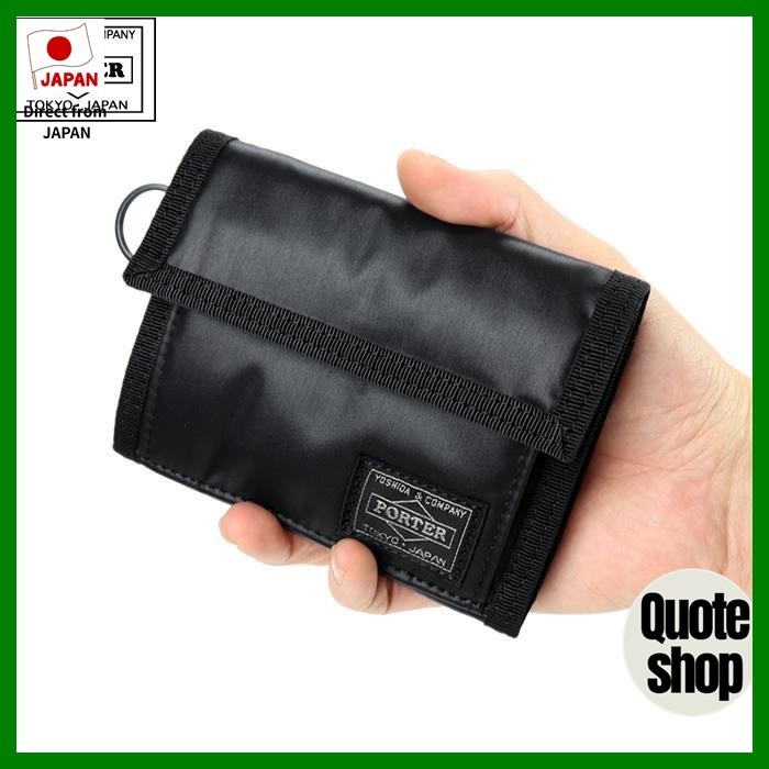 กระเป๋าสตางค์ Porter Capsule รุ่น 555-06440 จาก Yoshida & Co., Ltd. กระเป๋าสตางค์ PORTER ขนาดกะทัดรั
