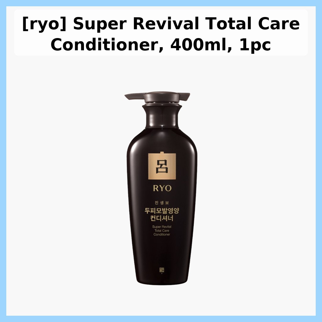 [ryo] ครีมนวดผม Super Revival Total Care 400ml, 1 ชิ้น / ครีมนวดผมเกาหลี / สูตร Total Care by BTFKOR