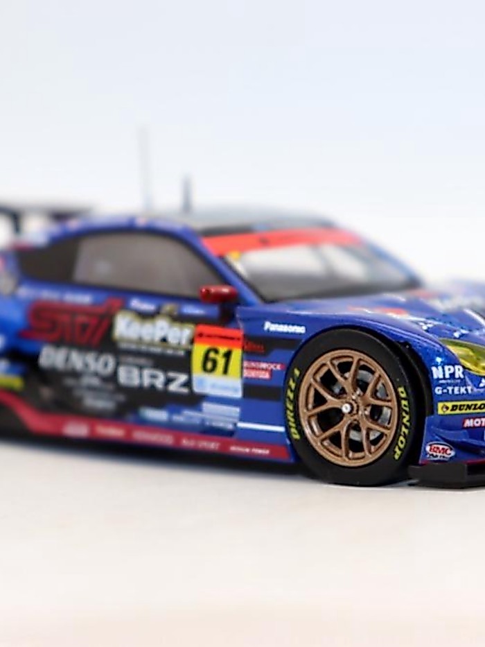Out of Print Model EBBRO 1/43 Alloy Car SUPER GT300 2019 Subaru BRZ Subaru Racing Model