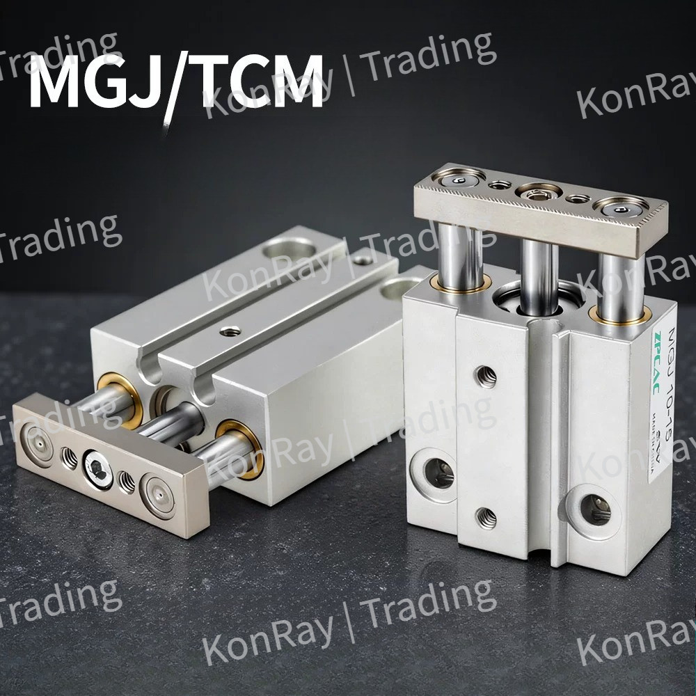 สามก้านจิ๋ว TCM6-5-10-15-20-S TCM10-5-10-15-20-25-30-S กระบอกสามแกน MGJ6-5-10-15-20 MGJ10-5-10-15-20