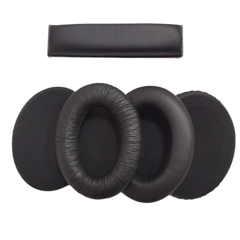 เบาะรองศีรษะ Earmuff | เหมาะสําหรับชุด Sennheiser HD201S/HD206/HD180/HD4 | ชุดเปลี่ยนสแนปออน