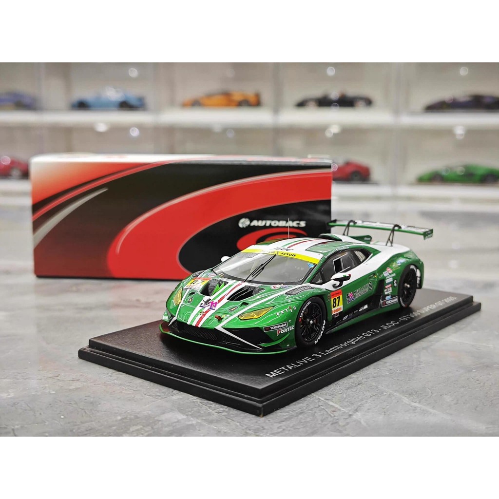 [ที่ยังไม่ได้เปิดใหม่เอี่ยม] SPARK 2025 GT Racing Lamborghini GT3 Resin Racing Model 1: 43 Scale