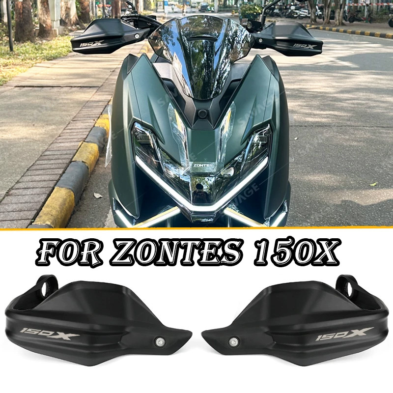 อุปกรณ์เสริมรถจักรยานยนต์ Handguard Handlebar Handguards Shield Guards กระจกมือลมป้องกันกระจกสําหรับ Zontes 150X X150 X 150 X 2026