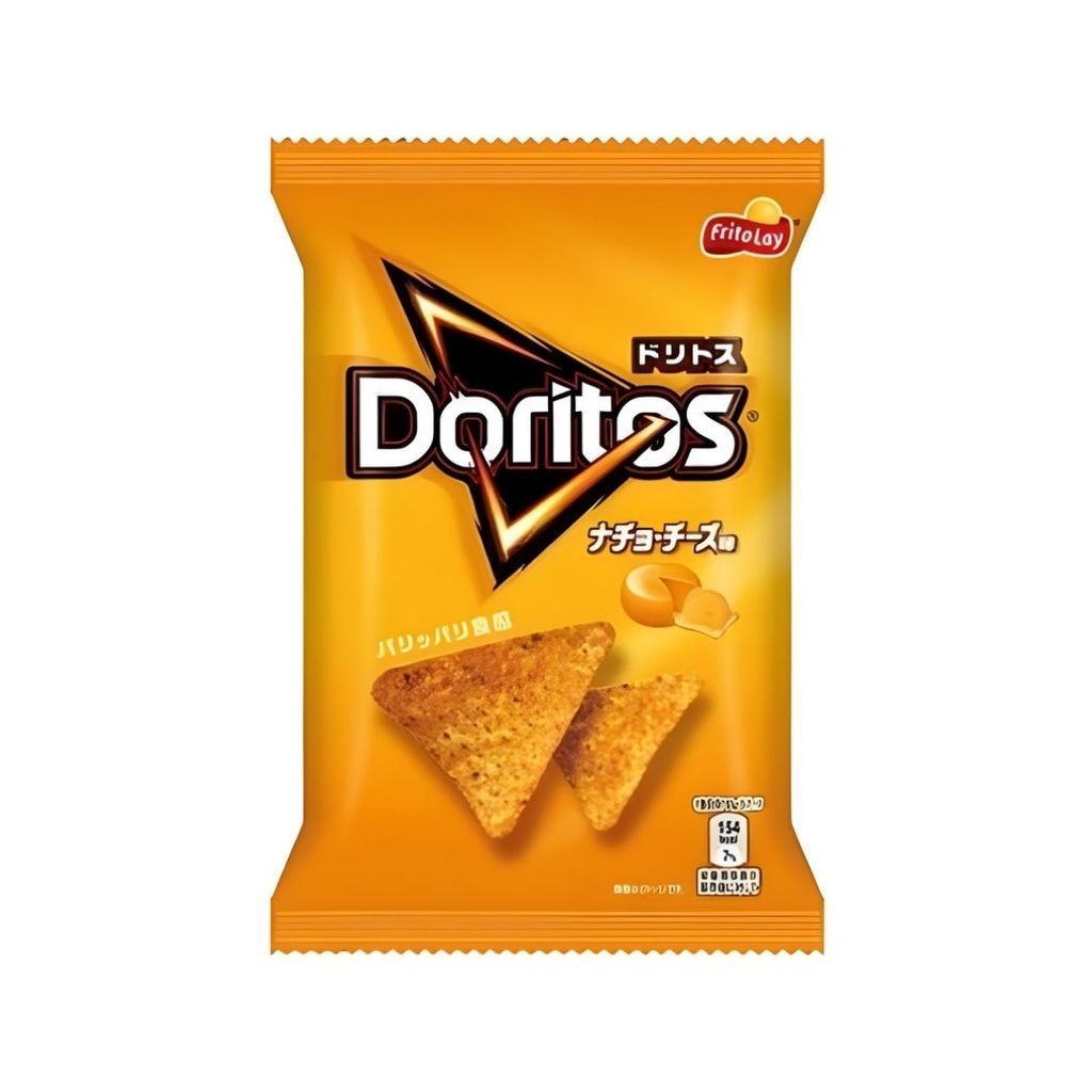 โดริโทส ข้าวโพดแผ่นทอดกรอบรสนาโชชีส Doritos Corn Tortilla Chip Nacho Cheese 50g.