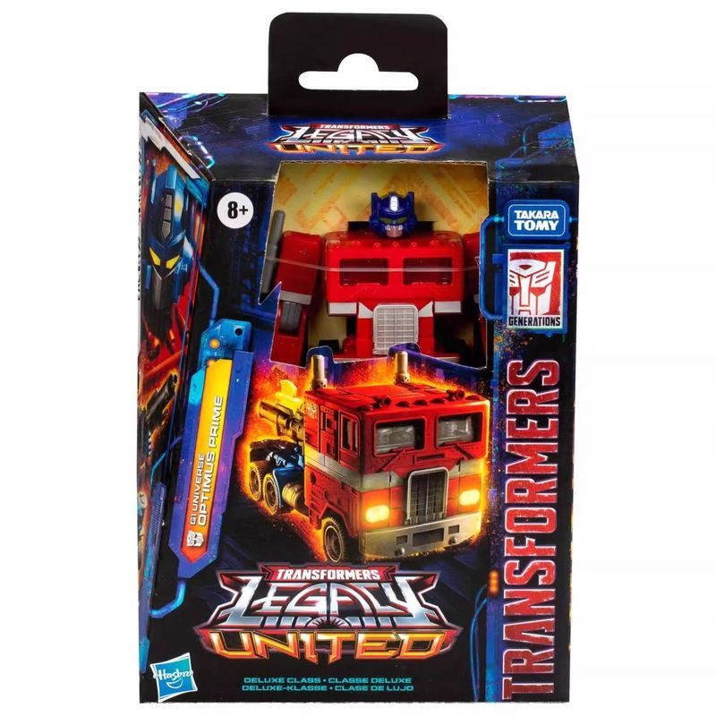 [Hasbro] ของเล่น Transformers Handed down United D-Class G1 Optimus Prime G1 Universe 3C China Trave