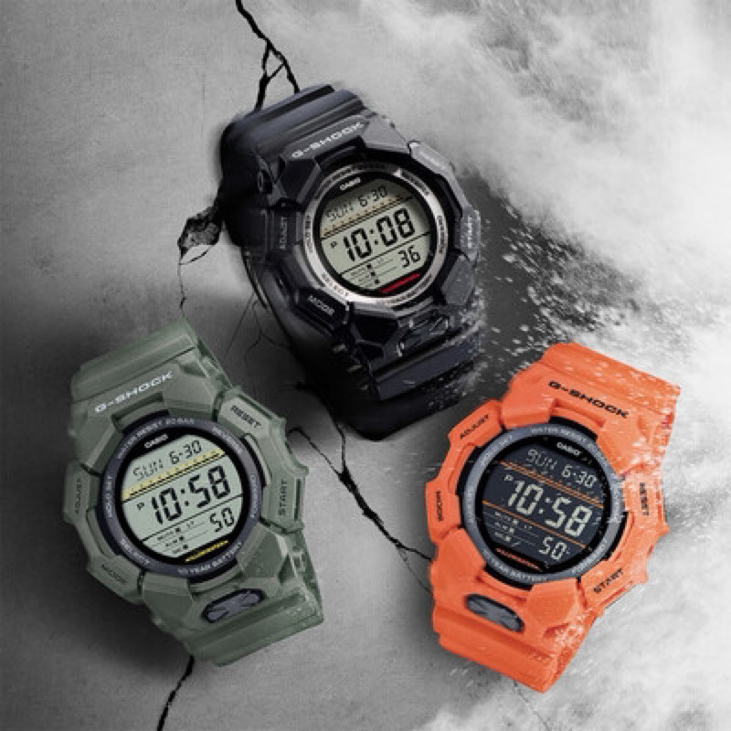 เหมาะสําหรับ g-shock เหมาะสําหรับ GD-010 นาฬิกาสปอร์ต GD-010 นาฬิกาดิจิตอลพื้นฐานที่ทนทานใหม่ GD-010