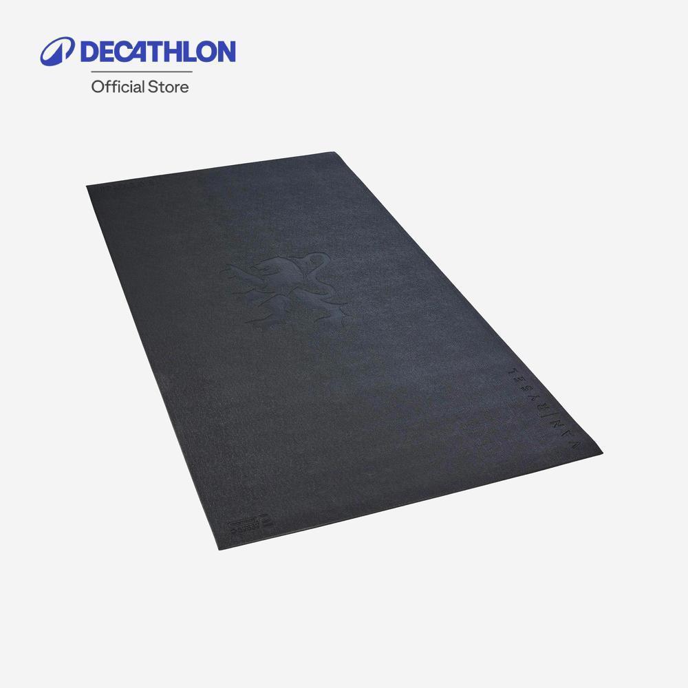 Decathlon Turbo Trainer Mat Flanders แผ่นรองจักรยาน Turbo Trainer Flanders - Black